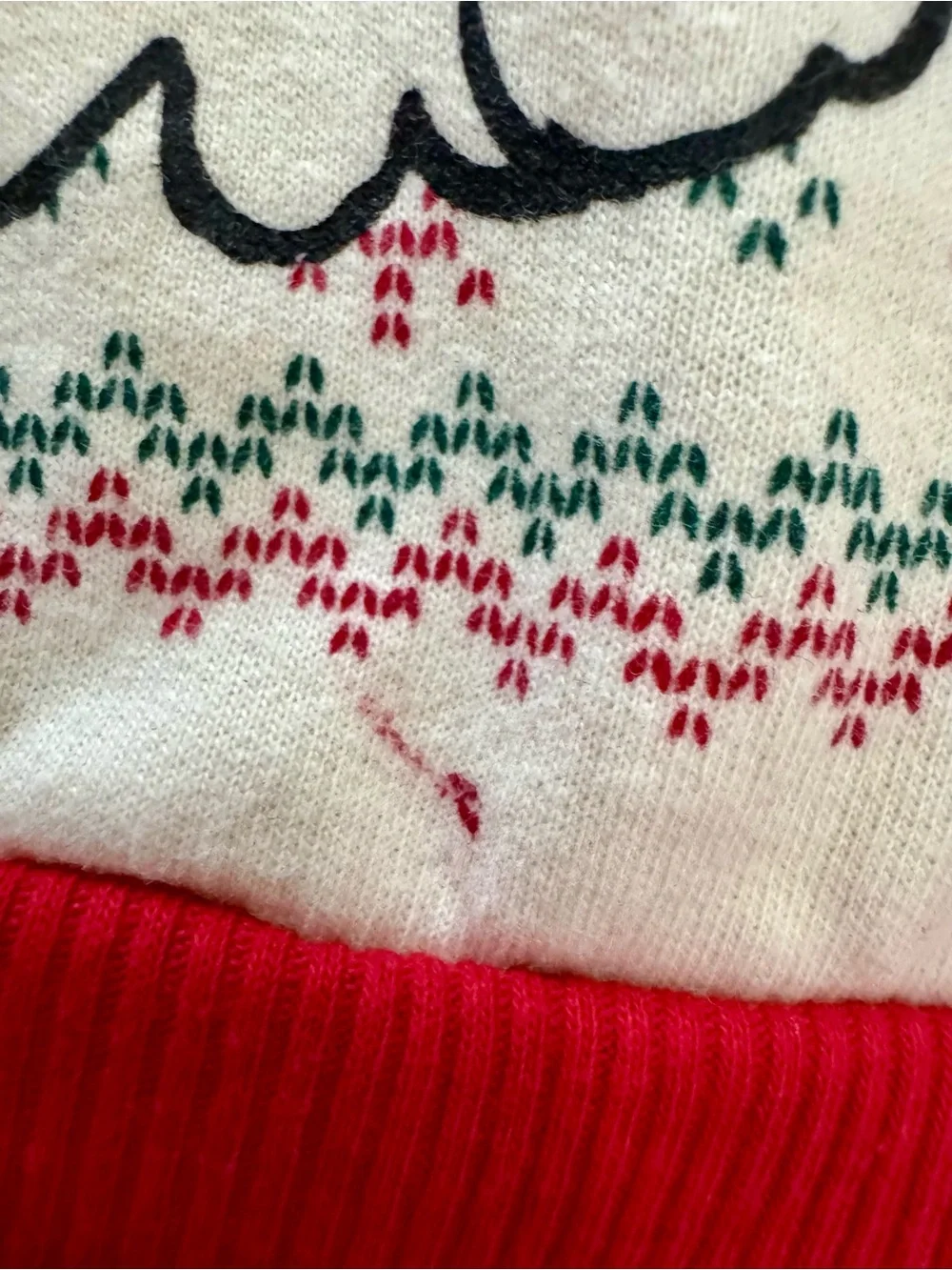 Dr. Seuss The Grinch Fair Isle Sweatshirt‎ Toddler 4T Christmas Holiday Sweater